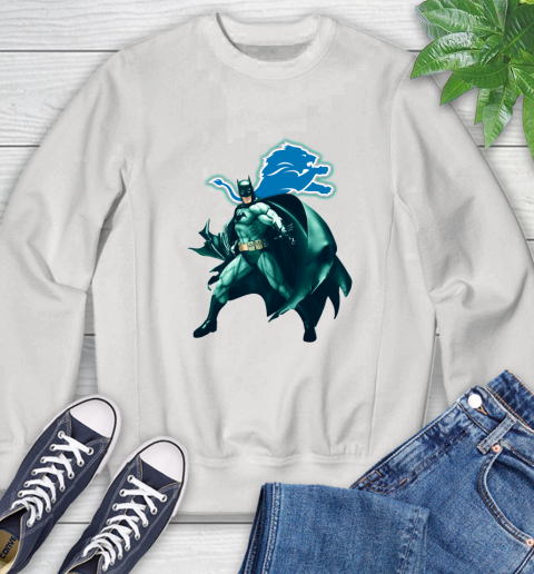 NFL Batman Football Sports Detroit Lions Sweatshirt