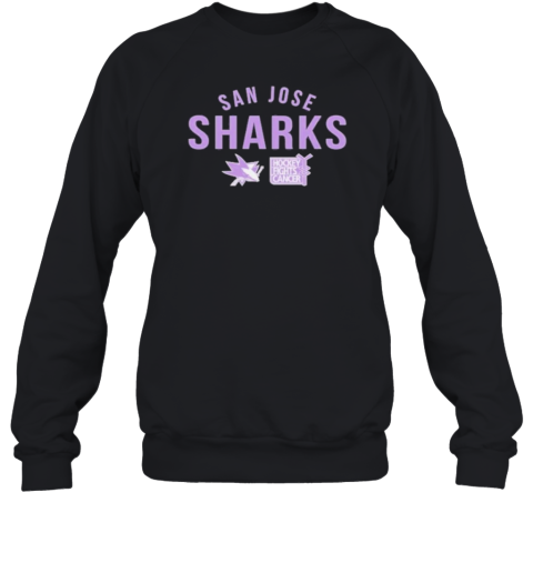 San Jose Sharks Richmond Resilient Hockey Fights Cancer Sweatshirt