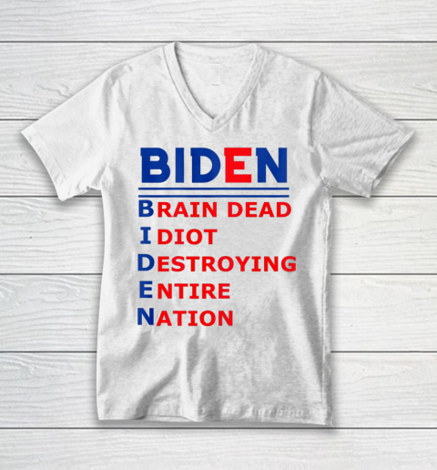 Republicans voter Anti Joe Biden V-Neck T-Shirt