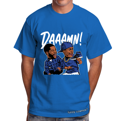 Air Jordan 1 Royal Matching Sneaker Shirt Damn Meme Black And Royal Blue Sneaker Royal Tshirt