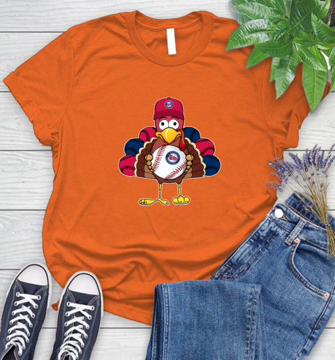 Minnesota Twins Turkey thanksgiving Women's T-Shirt 4