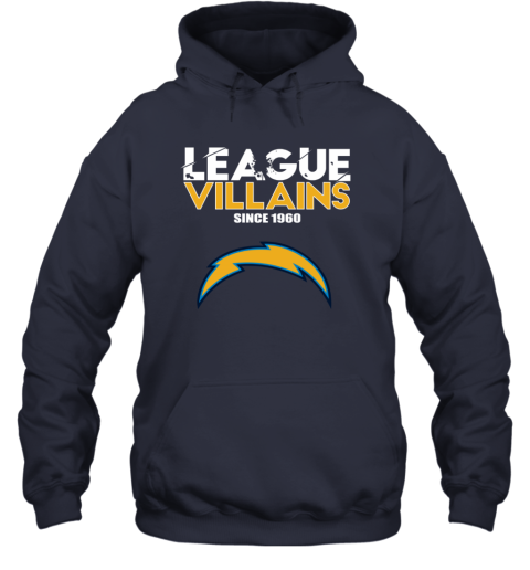 NFL League Villains Since 1960 Los Angeles Chargers Hoodie - Rookbrand