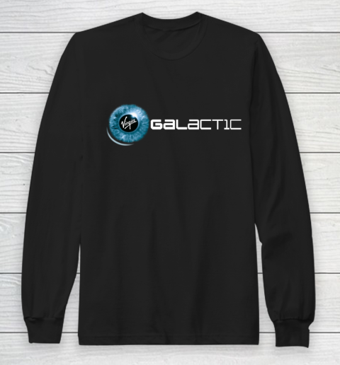Virgin Galactic (print on front and back) Long Sleeve T-Shirt