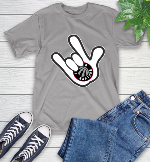 Toronto Raptors NBA Basketball Mickey Rock Hand Disney T-Shirt 6