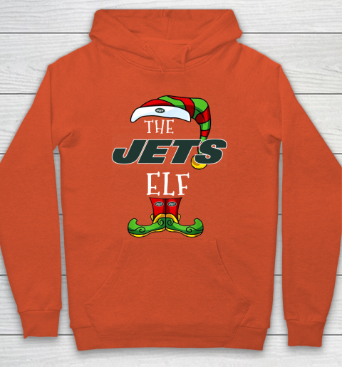 New York Jets Christmas ELF Funny NFL Hoodie 3