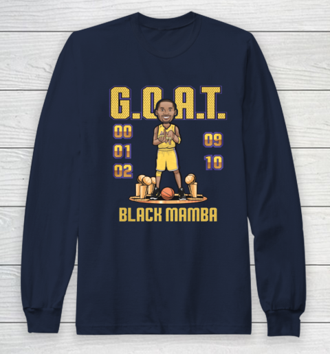 Kobe Bryant Goat Long Sleeve T-Shirt 4