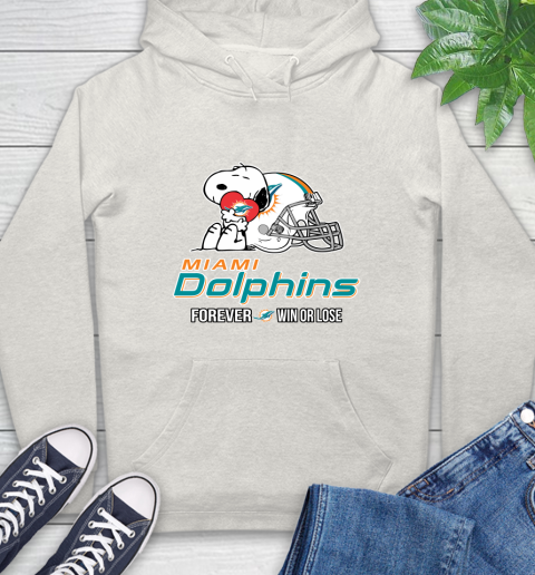 NFL The Peanuts Movie Snoopy Forever Win Or Lose Football Miami Dolphins 24