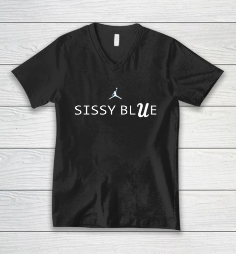 Sissy Blue Shirt UCLA V-Neck T-Shirt