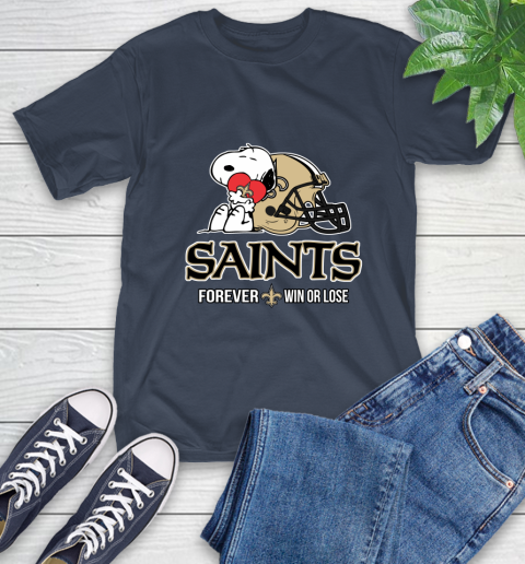 NFL The Peanuts Movie Snoopy Forever Win Or Lose Football New Orleans Saints 4