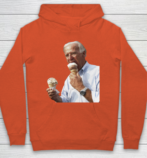 Joe Biden Eating Ice Cream Hoodie 3