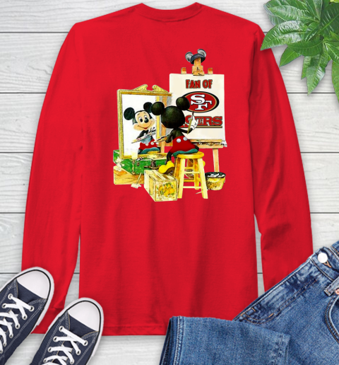 NFL Football San Francisco 49ers Mickey Drawing Shirt 65