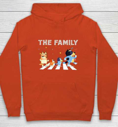 The Heeler Family Bluey Dad Mom For Lover Youth Hoodie 3