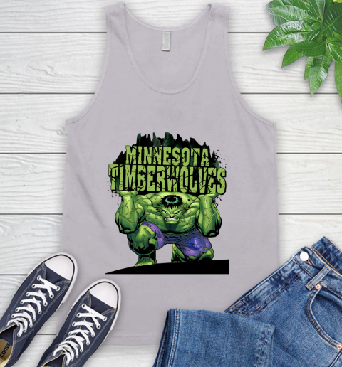 Minnesota Timberwolves NBA Basketball Incredible Hulk Marvel Avengers Sports Tank Top 4