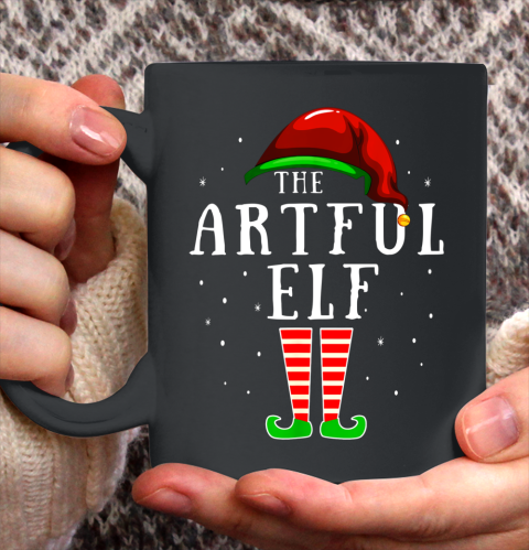 The Artful Elf Matching Family Group Christmas Party Pajama Ceramic Mug 11oz