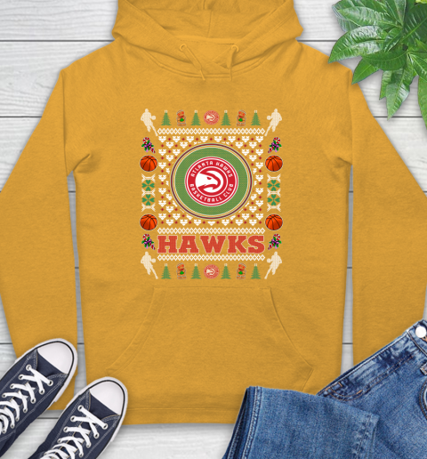 Atlanta Hawks Merry Christmas NBA Basketball Loyal Fan Ugly Shirt 14