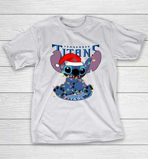 Tennessee Titans NFL Football noel stitch Christmas T-Shirt 9