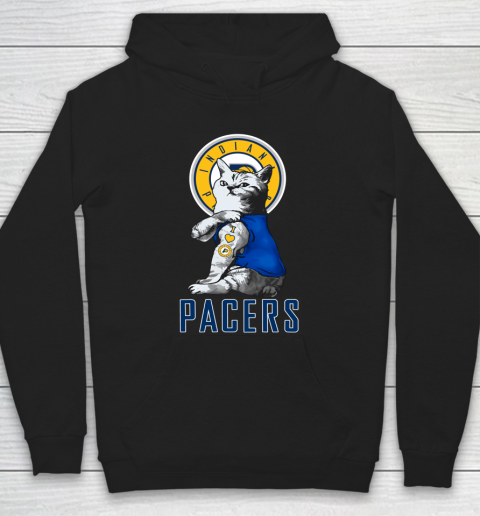 NBA Basketball My Cat Loves Indiana Pacers Hoodie
