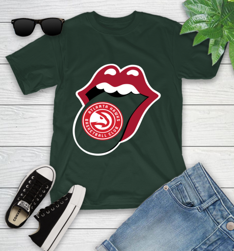 Atlanta Hawks NBA Basketball Lips I Root For My Team Adoring Fan 107