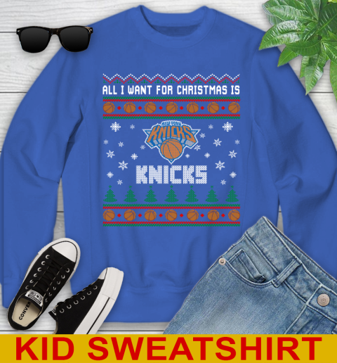 NBA Basketball All I Want For Christmas Is New York Knicks 114
