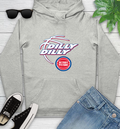 NBA Detroit Pistons Dilly Dilly Basketball Sports Youth Hoodie
