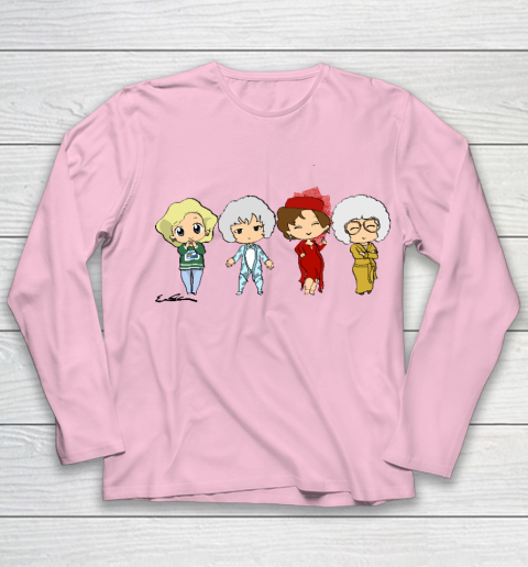 The Golden Girls  Chibis Youth Long Sleeve 6