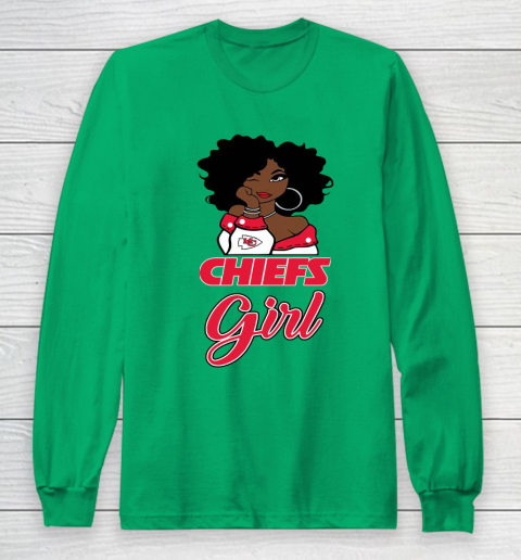 Kansas City Chiefs Girl NFL Long Sleeve T-Shirt 7
