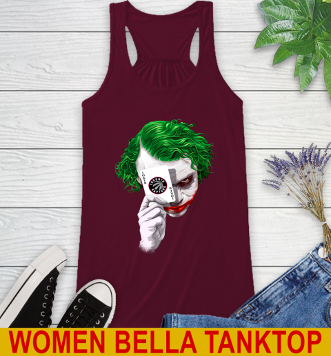 Toronto Raptors NBA Basketball Joker Card Shirt Racerback Tank 2