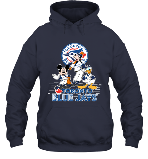 MLB Toronto Blue Jays Mickey Mouse Donald Duck Goofy Baseball T