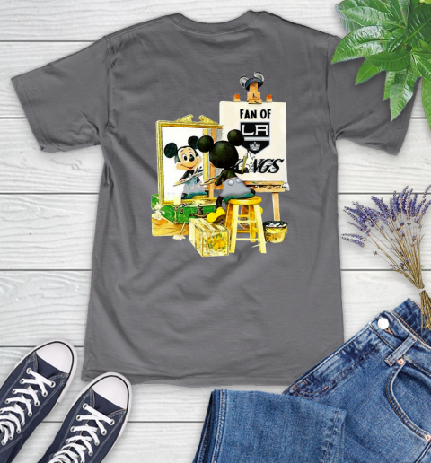 NHL Hockey Los Angeles Kings Mickey Drawing Shirt 80