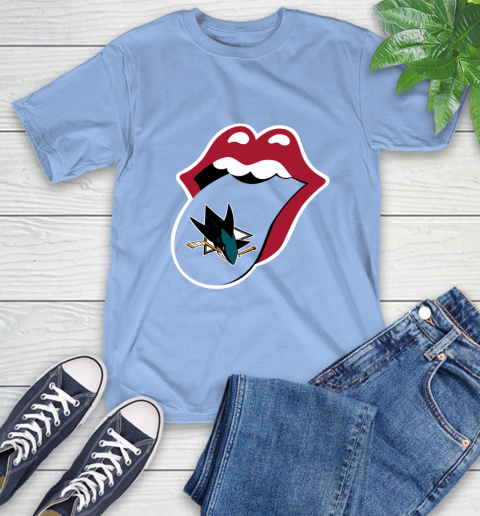 San Jose Sharks NHL Hockey Lips I Root For My Team Adoring Fan 11