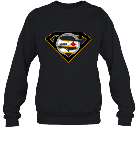 We Are Undefeatable The Pittsburg Steelers x Superman NFL Sweatshirt