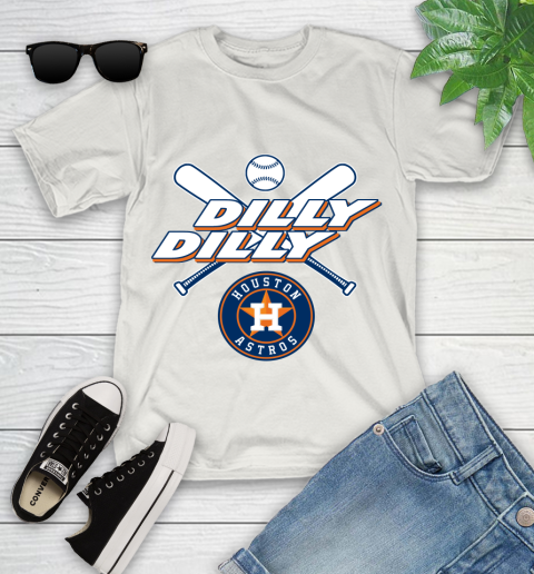MLB Houston Astros Dilly Dilly Baseball Sports Youth T-Shirt 12