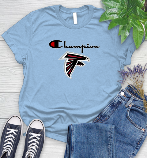 NFL Football Atlanta Falcons Champion Shirt Women's T-Shirt 6