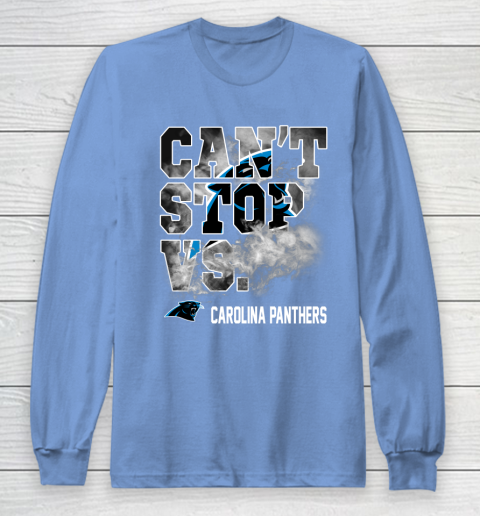 NFL Carolina Panthers Can't Stop Vs Long Sleeve T-Shirt 8