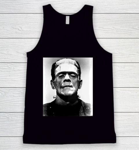 Classic Halloween Monster Poster Horror Movie Frankenstein Tank Top