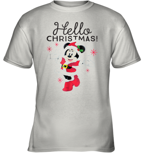 Disney Minnie Mouse Glitter Christmas Youth Sweatshirt