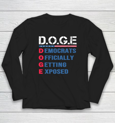 Trump D.O.G.E Department Of Government Efficiency Long Sleeve T-Shirt