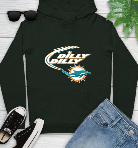 NFL Miami Dolphins Dilly Dilly Football Sports Youth Hoodie 13