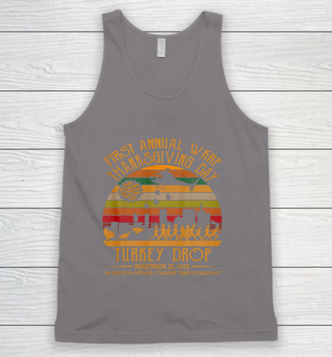 WKRP Thanksgiving Day Turkey Drop Tank Top 6