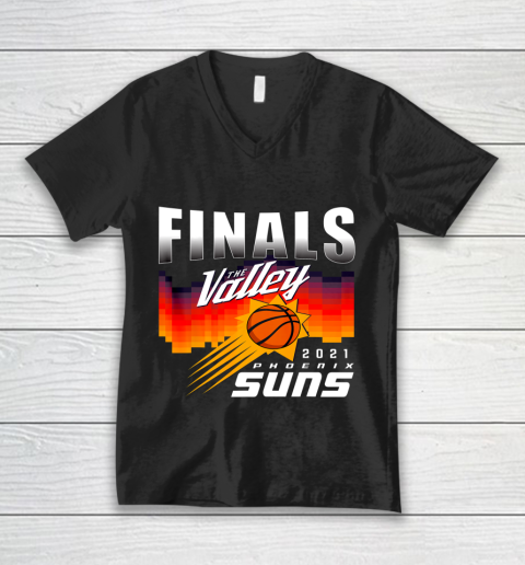 Finals The Valley Suns PHX Suns Basketball V-Neck T-Shirt