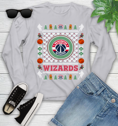 Washington Wizards Merry Christmas NBA Basketball Loyal Fan Ugly Shirt 128