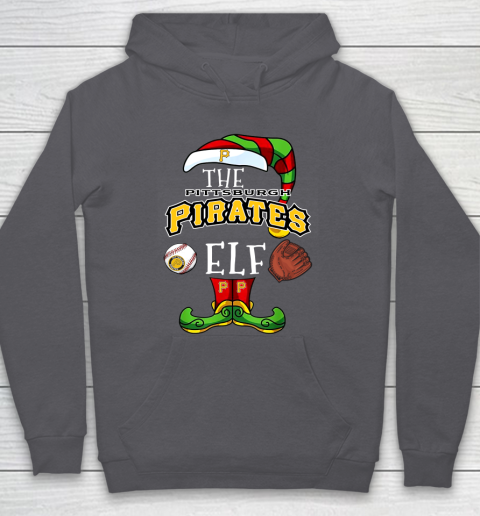 Pittsburgh Pirates Christmas ELF Funny MLB Hoodie 4