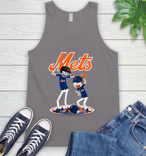MLB New York Mets Rick And Morty Baseball 76