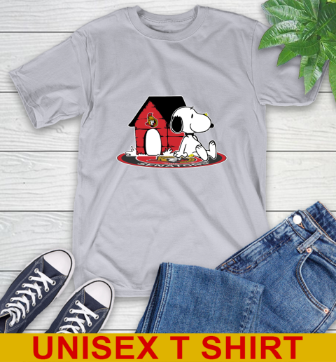 NHL Hockey Ottawa Senators Snoopy The Peanuts Movie Shirt T-Shirt 6