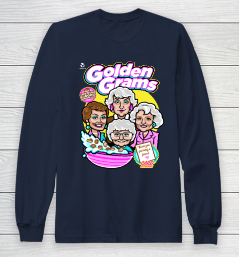 Golden Girls Tshirt Golden Grams Cereal Long Sleeve T-Shirt 2