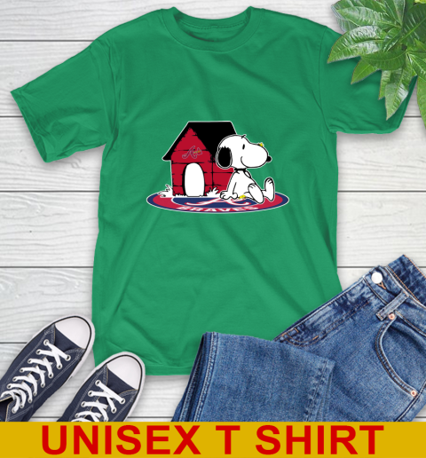 MLB Baseball Atlanta Braves Snoopy The Peanuts Movie Shirt T-Shirt 7