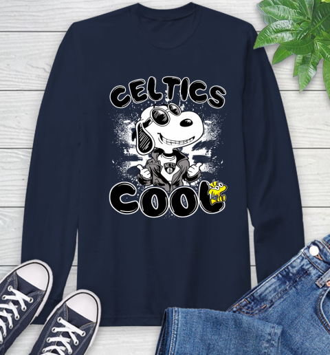 NBA Basketball Brooklyn Nets Cool Snoopy Shirt Long Sleeve T-Shirt 3