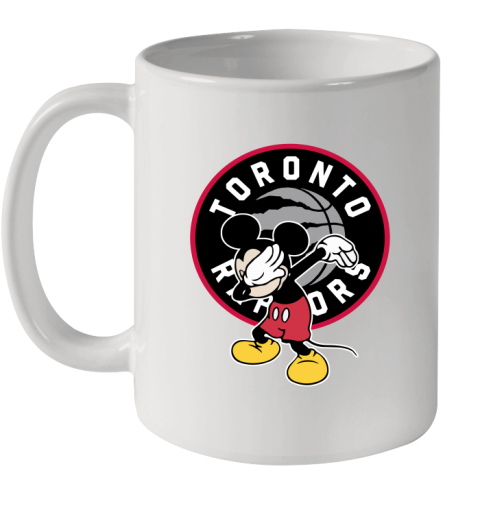 Toronto Raptors NBA Basketball Dabbing Mickey Disney Sports Ceramic Mug 11oz