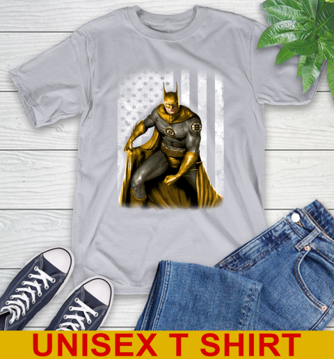 Boston Bruins NHL Hockey Batman DC American Flag Shirt T-Shirt 5