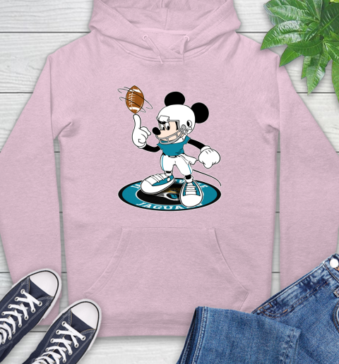 NFL Football Jacksonville Jaguars Cheerful Mickey Disney Shirt Hoodie 10
